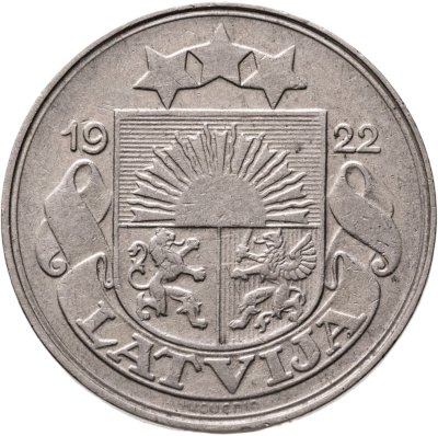 купить Латвия 50 сантимов (santimu) 1922