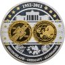 Купить Германия медаль "Памятные монеты Европы 1952-2012"