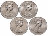 Купить Остров Мэн набор 1 крона 1982 "Чемпионат мира по футболу 1982