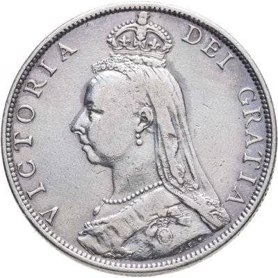 купить Великобритания 1 флорин 1890 Королева Виктория
