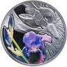 Купить Беларусь 10 рублей 2013 Proof "Красота цветов - Ирис" в буклете с сертификатом