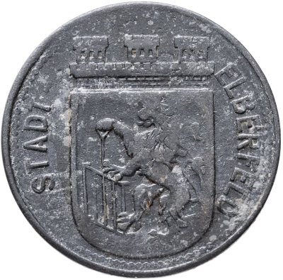 купить Германия "Эльберфельд" 10 пфеннигов 1917 нотгельд