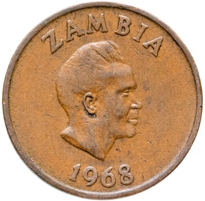 купить Замбия 2 нгве 1968