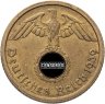 Купить Германия, Третий рейх 10 рейхспфеннигов (reichspfennig) 1939
