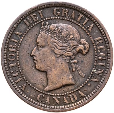 купить Канада 1 цент (cent) 1882