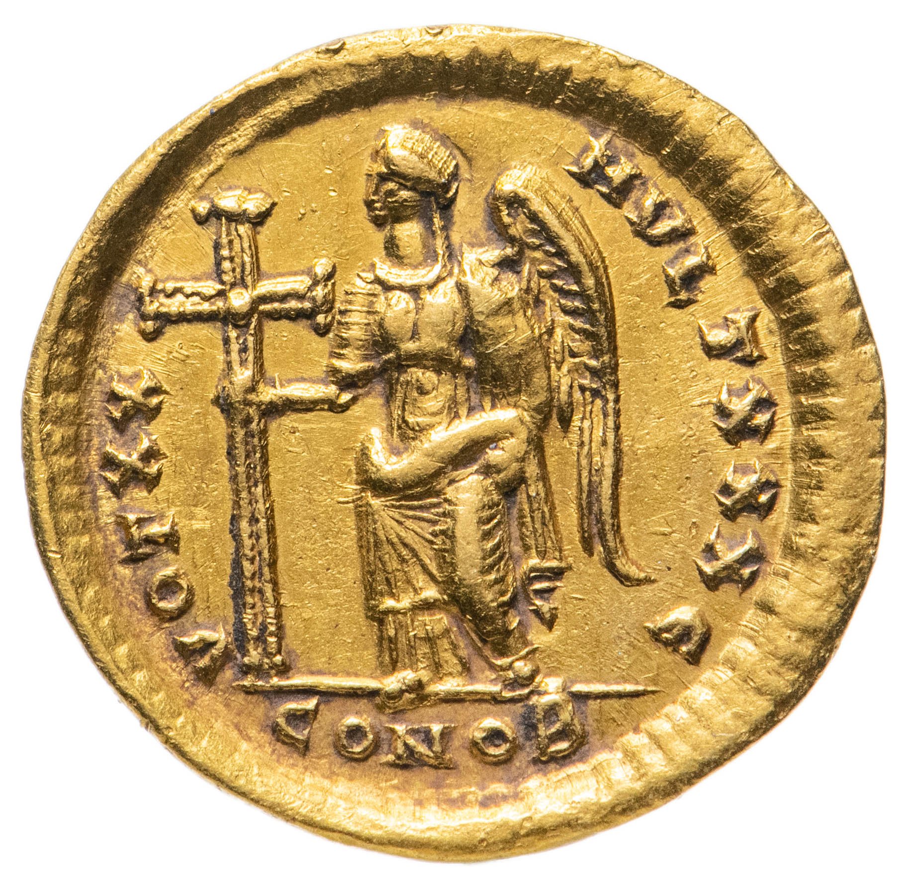 Римская золотая монета 5 букв. Золотые монеты Римский Солид. Римская монета Солид. Солид монета франков.