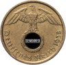 Купить Германия (Третий рейх) 5 рейхспфеннигов (reichspfennig) 1938, знак монетного двора: "G" - Карлсруэ