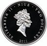 Купить Остров Ниуэ 2 доллара 2011 "Любовь бесценна - Фламинго", в футляре с сертификатом