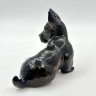 Купить Статуэтка "Скотч-терьер", скульптор П.П. Веселов, фарфор, аэрография, Ленинградский фарфоровый завод (ЛФЗ), СССР, 1986-1991 гг.