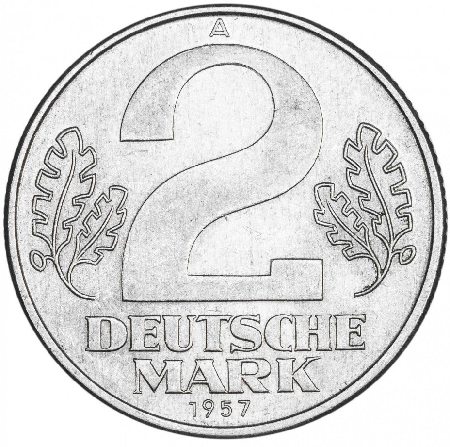 купить Германия 2 марки 1957