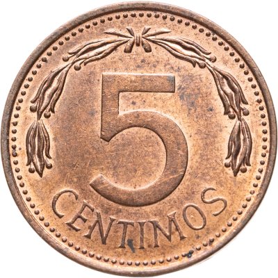 купить Венесуэла 5 сентимо (centimos) 1974