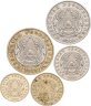 Купить Казахстан набор из 5 монет 1, 5, 20, 50, 100 тенге 2000-2002