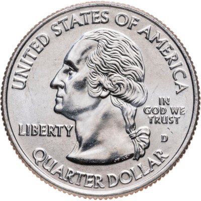 купить США 25 центов (квотер, 1/4 доллара, quarter dollar) 2009 D Квотер Северных Марианских островов знак монетного двора: "D" - Денвер