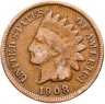 Купить США 1 цент 1908 "Indian Head Cent"