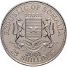 Купить Сомали 25 шиллингов (shillings) 2001 Королева Виктория