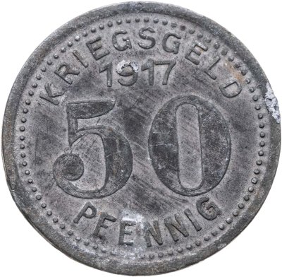 купить Германия, Элберфельд 50 пфеннигов 1917