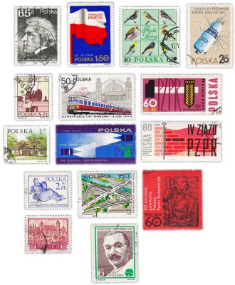 купить Польша набор из 15 марок "Культура. Разное"
