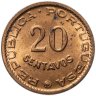 Купить Тимор (колония Португалии) 20 сентаво (centavos) 1970