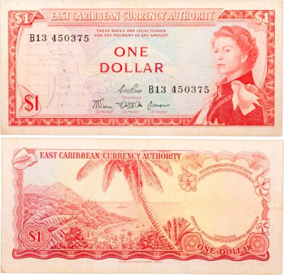 купить Восточные Карибы 1 доллар 1965