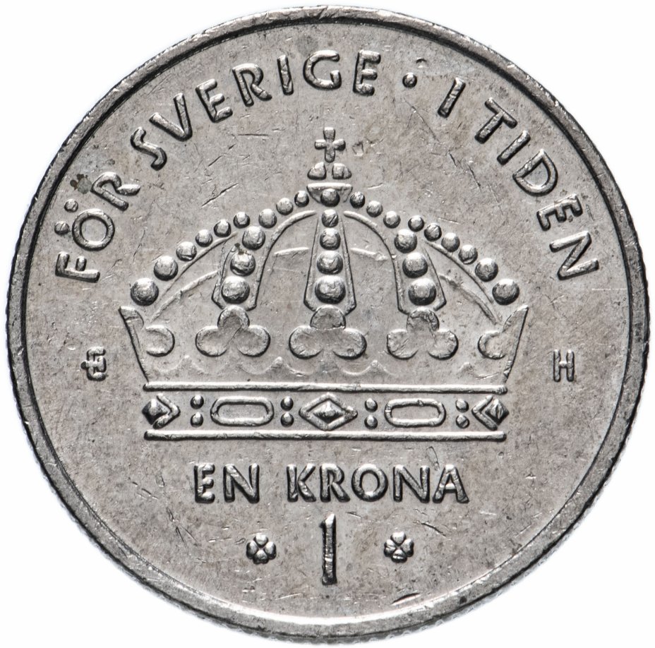 Купить Швеция 1 крона (krona) 2001-2012, случайная дата