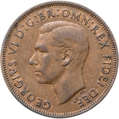 купить Великобритания 1 пенни (penny) 1949