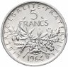 Купить Франция 5 франков 1964