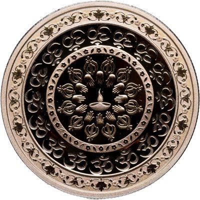 купить Канада 20 долларов 2016 "Фестиваль света Дивали", в коробке с сертификатом