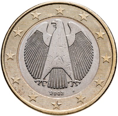 купить Германия 1 евро (euro) 2002