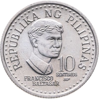 купить Филиппины 10 сентимо (centimos) 1981, знак монетного двора "BSP" — Филиппины, Манила