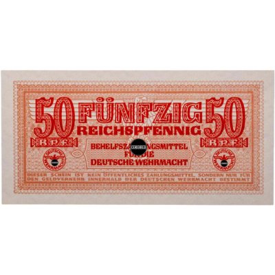 купить Германия, Третий Рейх 50 рейхспфеннигов 1940-1945 для Вермахта