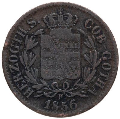 купить Германия, Саксен-Кобург-Гота 2 пфеннига 1856