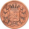 Купить Германия, Бавария 2 пфеннига 1864
