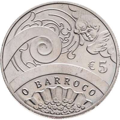 купить Португалия 5 евро (euro) 2018 Барокко