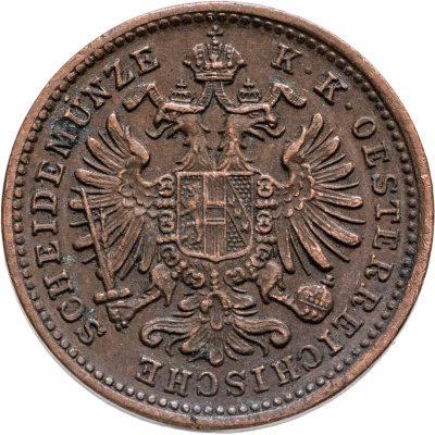 купить Австрия 1 крейцер (kreuzer) 1885