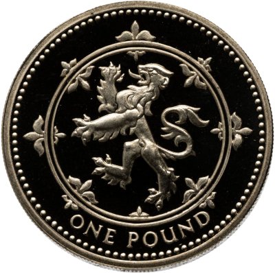 купить Великобритания 1 фунт (pound) 1999