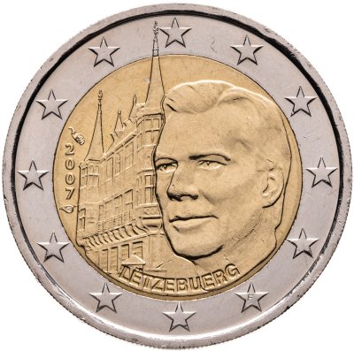 купить Люксембург 2 евро 2007 "Дворец великих герцогов"