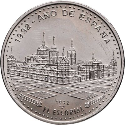 купить Куба 1 песо (peso) 1992 Год Испании - Эскориал