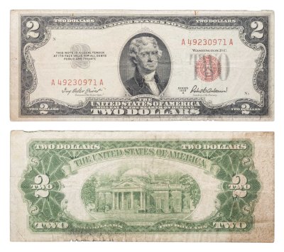 купить США 2 доллара 1953 series A