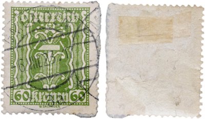 купить Австрия 60 крон Почтовая марка 1922