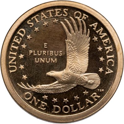 купить США 1 доллар (dollar) 2006 "Sacagawea dollar (Сакагавея доллар - парящий орёл)", знак монетного двора "S" - Сан-Франциско