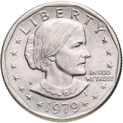 купить США 1 доллар (dollar) 1979 P доллар Сьюзен Энтони знак монетного двора "P" - Филадельфия