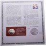 Купить США 50 центов (1/2 доллара, half dollar) 2014 "Национальный зал славы бейсбола", знак монетного двора: "D" - Денвер, в буклете с маркой