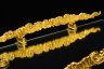 Купить Поднос с зеркальным основанием и металлическими фигурными бортами с растительным декором, металл, зеркальное полотно, Западная Европа, 1970-1990 гг.