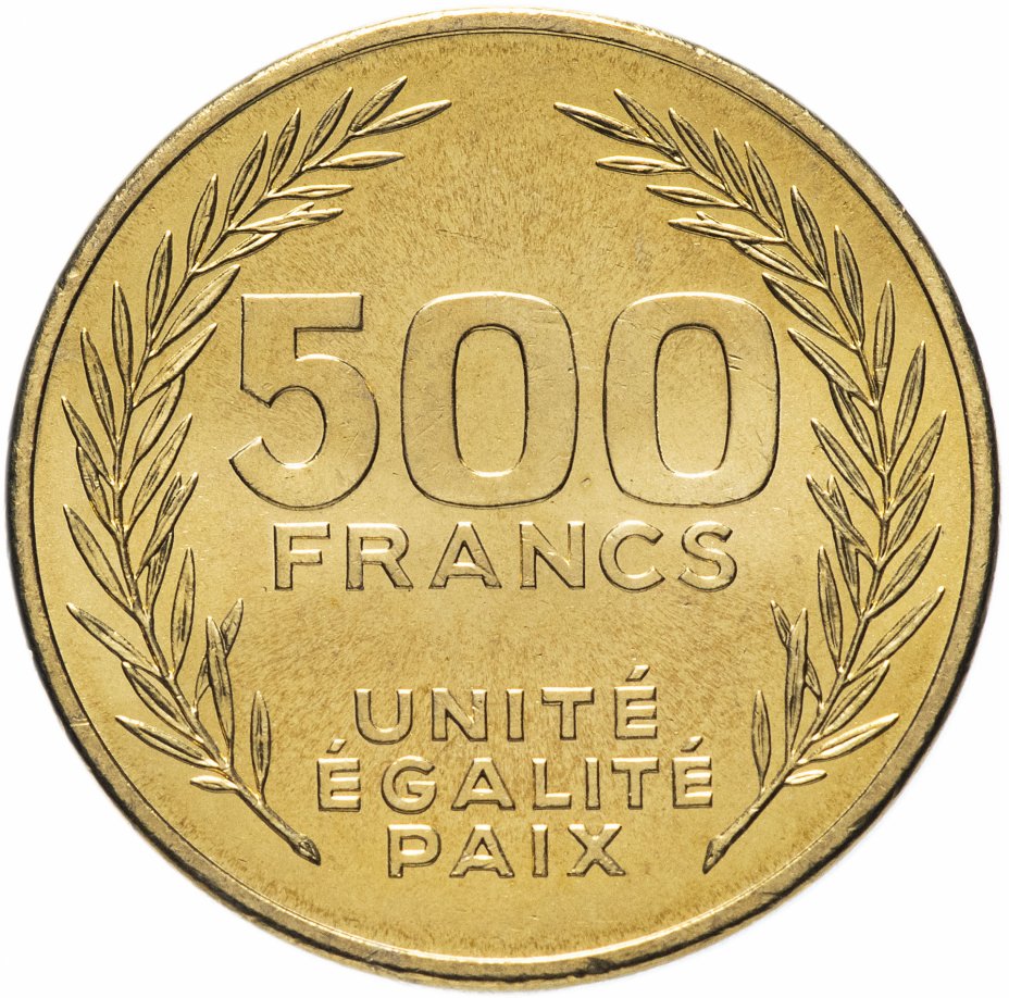 купить Джибути 500 франков (francs) 2010