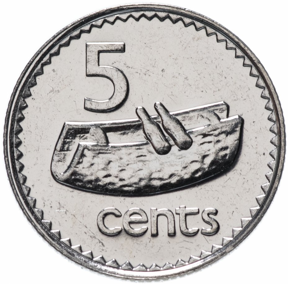 купить Фиджи 5 центов (cents) 1990-2006