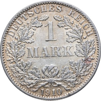 купить Германия (Германская Империя) 1 марка 1910 "А"