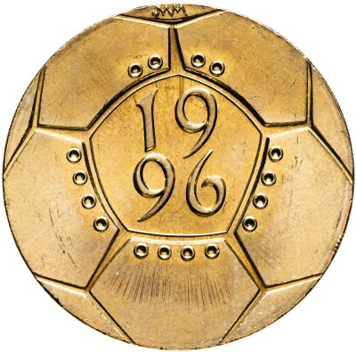 купить Великобритания 2 фунта 1996 "X чемпионат Европы по футболу" в капсуле