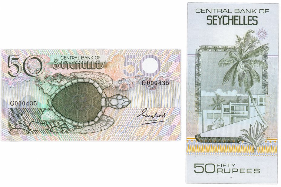 купить Сейшельские острова 50 рупий 1983 (Pick 30)