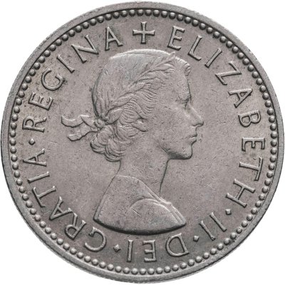 купить Великобритания 1 шиллинг (shilling) 1963 Шотландский герб - атакующий лев внутри коронованного щита