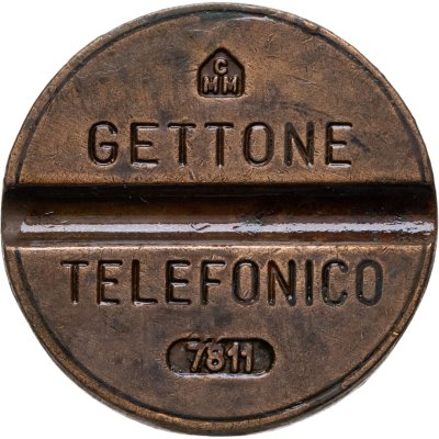 купить Жетон Италия "Телефон Таксофон"
